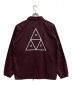 HUF (ハフ) コーチジャケット ボルドー サイズ:XL：4000円
