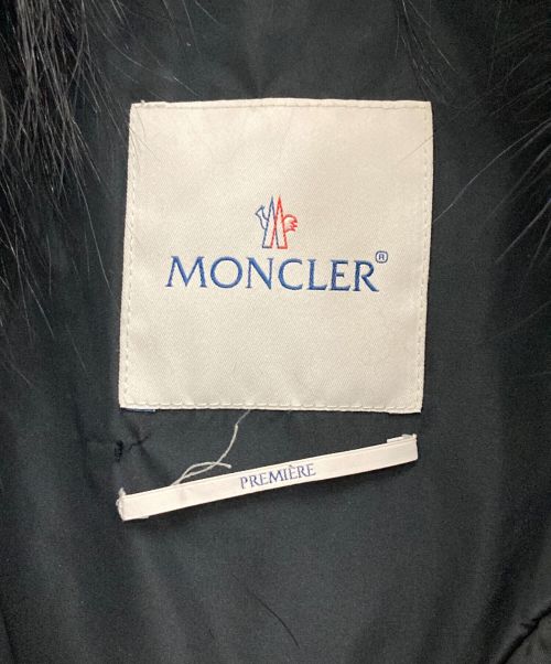 MONCLER（モンクレール）MONCLER (モンクレール) ダウンコート ブラック サイズ:2の古着・服飾アイテム