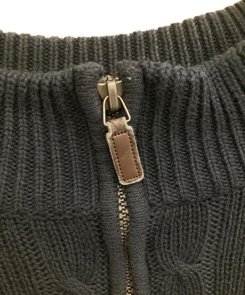 CHAPS RALPH LAUREN（チャップス ラルフローレン）CHAPS RALPH LAUREN (チャップス ラルフローレン) ハーフジップケーブルニット ネイビー サイズ:XXLの古着・服飾アイテム