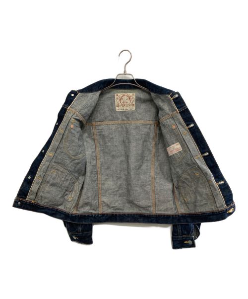 EVISU（エヴィス）EVISU (エビス) WL2 JACKET インディゴ サイズ:36の古着・服飾アイテム