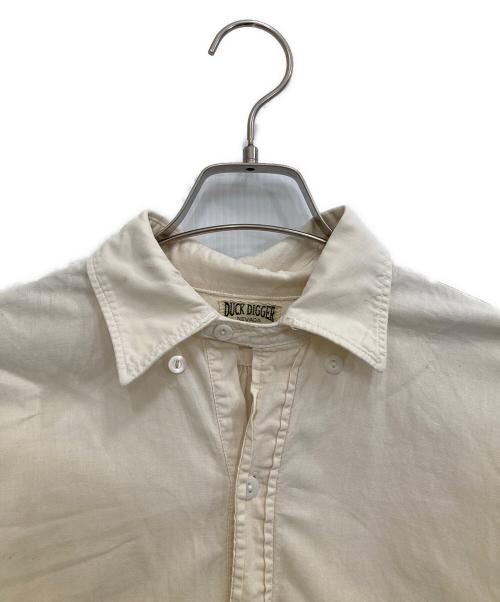 WAREHOUSE（ウエアハウス）WAREHOUSE (ウエアハウス) プルオーバーシャツ アイボリー サイズ:36の古着・服飾アイテム