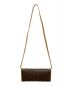 中古・古着 LOUIS VUITTON (ルイ ヴィトン) ポシェット ブラウン：35000円