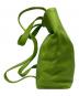 Anne Coquine (アンコキーヌ) 2WAYバッグ 黄緑：3980円