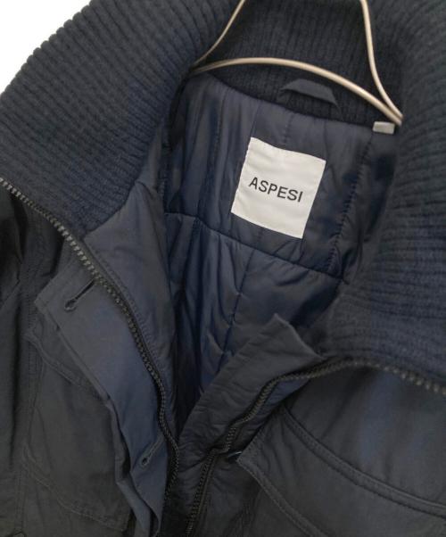 ASPESI（アスペジ）ASPESI (アスペジ) ミリタリーコート ネイビー サイズ:Mの古着・服飾アイテム
