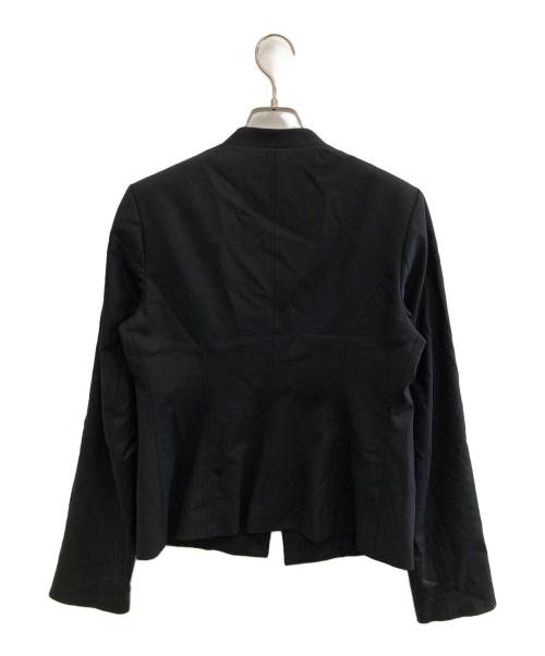 theory（セオリー）theory (セオリー) ノーカラージャケット ブラック サイズ:4の古着・服飾アイテム