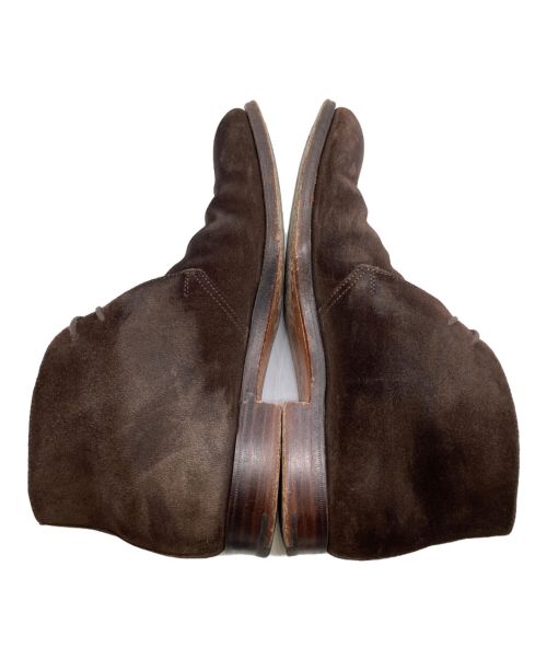 Crockett & Jones（クロケット＆ジョーンズ）Crockett & Jones (クロケット＆ジョーンズ) スウェードチャッカーブーツ ブラウン サイズ:7Eの古着・服飾アイテム