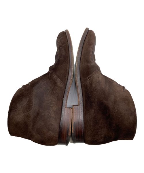 Crockett & Jones（クロケット＆ジョーンズ）Crockett & Jones (クロケット＆ジョーンズ) スウェードチャッカーブーツ ブラウン サイズ:7Eの古着・服飾アイテム