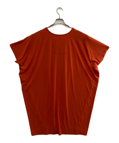 ISSEY MIYAKE（イッセイミヤケ）ISSEY MIYAKE (イッセイミヤケ) 変形ワンピース オレンジ サイズ:2の古着・服飾アイテム