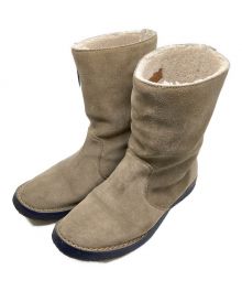 BUTTERO（ブッテロ）の古着「スウェードブーツ」｜ベージュ