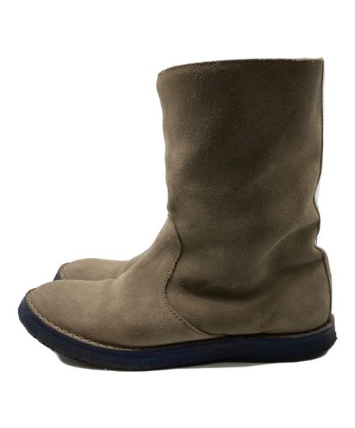 BUTTERO（ブッテロ）BUTTERO (ブッテロ) スウェードブーツ ベージュ サイズ:25の古着・服飾アイテム