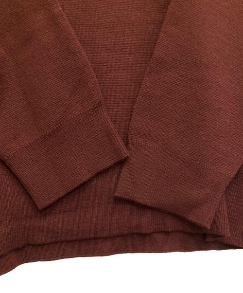 UNITED TOKYO（ユナイテッドトーキョー）UNITED TOKYO (ユナイテッドトーキョー) ハーフジプニット ボルドー サイズ:3の古着・服飾アイテム