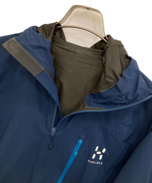 HAGLOFS（ホグロフス）HAGLOFS (ホグロフス) ジャケット ブルー サイズ:XSの古着・服飾アイテム