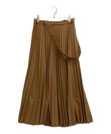 maison de R（メゾンドアール）の古着「プリーツスカート」｜ブラウン