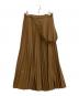 maison de R（メゾンドアール）の古着「プリーツスカート」｜ブラウン