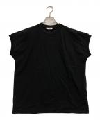 ATONエイトン）の古着「ノースリーブカットソー」｜ブラック