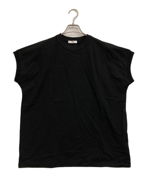 ATON（エイトン）ATON (エイトン) ノースリーブカットソー ブラック サイズ:F 未使用品の古着・服飾アイテム