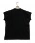 ATON (エイトン) ノースリーブカットソー ブラック サイズ:F 未使用品：5000円