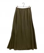 Spick and Spanスピックアンドスパン）の古着「スカート」｜オリーブ