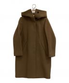 ELINエリン）の古着「メルトンチャンキーカラーコート」｜ブラウン