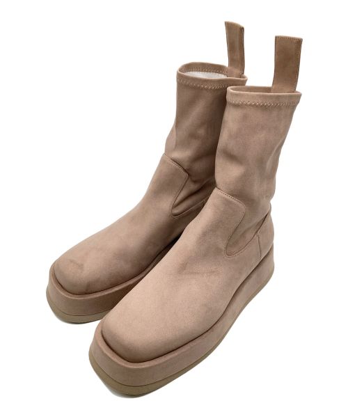 CIA/RHW（CIA/RHW）CIA/RHW (CIA/RHW) ブーツ ピンク サイズ:23の古着・服飾アイテム