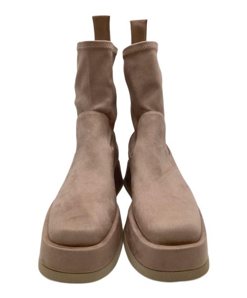 CIA/RHW（CIA/RHW）CIA/RHW (CIA/RHW) ブーツ ピンク サイズ:23の古着・服飾アイテム