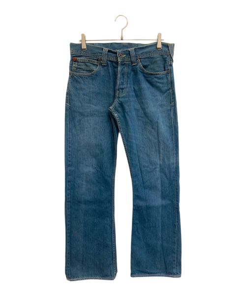 EVISU（エヴィス）EVISU (エビス) PUMA (プーマ) カモメプリントデニムパンツ スカイブルー サイズ:SIZE 81cm (W32)の古着・服飾アイテム