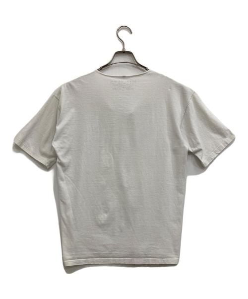 NIGEL CABOURN（ナイジェルケーボン）NIGEL CABOURN (ナイジェルケーボン) ヘンリーネックカットソー ホワイト サイズ:-の古着・服飾アイテム