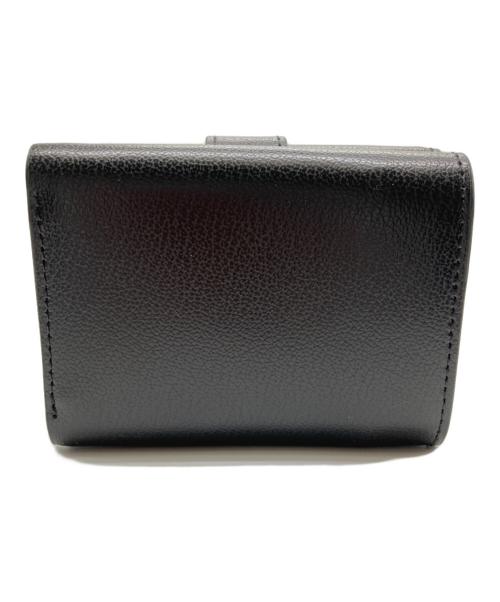 FURLA（フルラ）FURLA (フルラ) 1927 OPERA S COMPACT WALLET TRIFOLD ブラックの古着・服飾アイテム