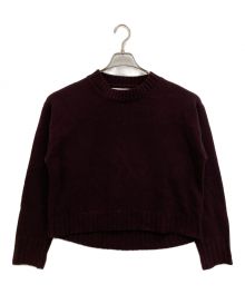 TODAYFUL（トゥデイフル）の古着「Superfine Wool Knit」｜ボルドー