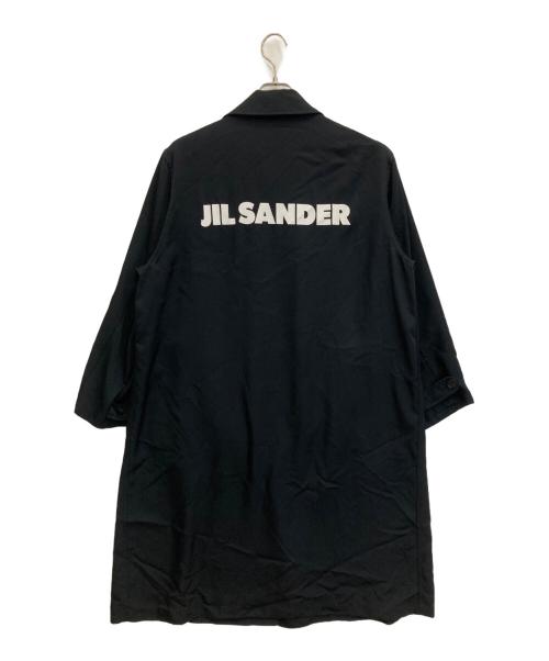 JIL SANDER（ジルサンダー）JIL SANDER (ジルサンダー) バックロゴステンカラーコート ダークネイビー サイズ:44の古着・服飾アイテム