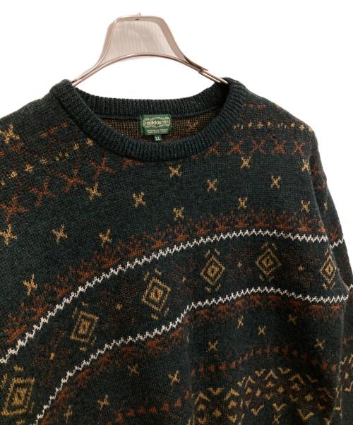 adidas（アディダス）adidas (アディダス) クルーネックニット グリーン サイズ:XLの古着・服飾アイテム