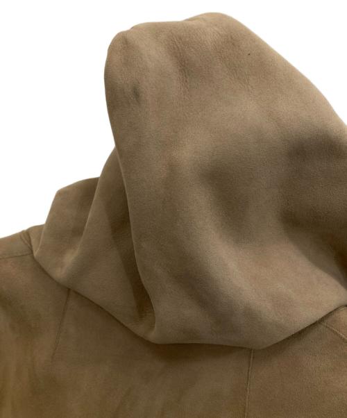 synchro crossings（シンクロ クロッシングス）synchro crossings (シンクロ クロッシングス) ムートンコート ベージュ サイズ:Mの古着・服飾アイテム