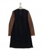 theoryセオリー）の古着「袖切替コート」｜ネイビー