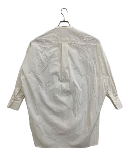 machatt（マチャット）machatt (マチャット) ワイドブラウス ホワイト サイズ:-の古着・服飾アイテム