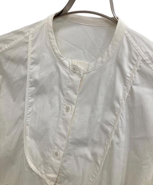 machatt（マチャット）machatt (マチャット) ワイドブラウス ホワイト サイズ:-の古着・服飾アイテム