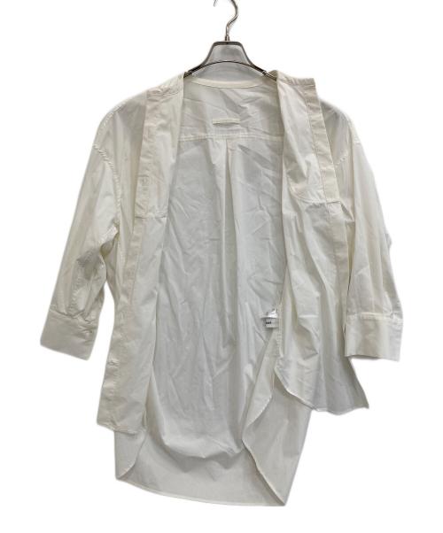 machatt（マチャット）machatt (マチャット) ワイドブラウス ホワイト サイズ:-の古着・服飾アイテム