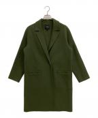 theoryセオリー）の古着「カシミヤ混チェスターコート」｜オリーブ