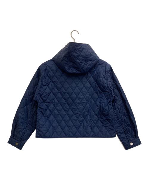 THE NEWHOUSE（ザ ニューハウス）THE NEWHOUSE (ザ ニューハウス) ショートキルティングジャケット ネイビー サイズ:Fの古着・服飾アイテム