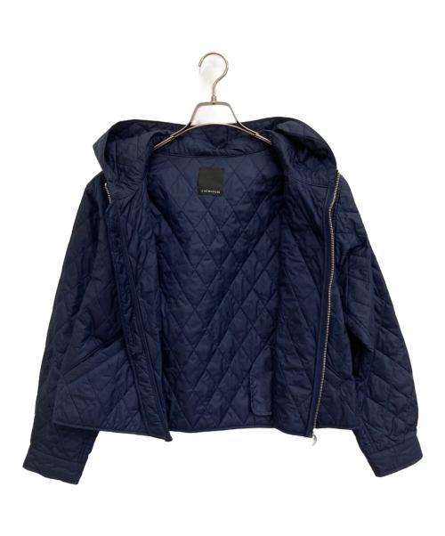 THE NEWHOUSE（ザ ニューハウス）THE NEWHOUSE (ザ ニューハウス) ショートキルティングジャケット ネイビー サイズ:Fの古着・服飾アイテム
