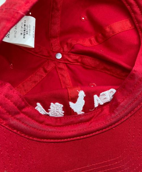 WIND AND SEA（ウィンダンシー）WIND AND SEA (ウィンダンシー) キャップ レッドの古着・服飾アイテム