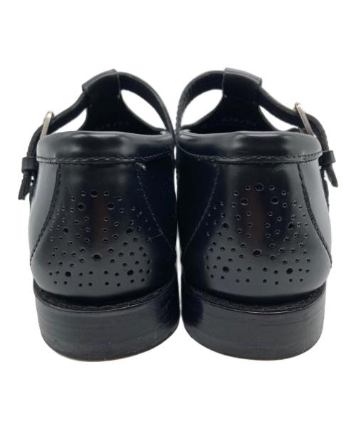G.H.BASS（ジーエイチバス）G.H.BASS (ジーエイチバス) Mary jane brogue ブラック サイズ:UK6の古着・服飾アイテム