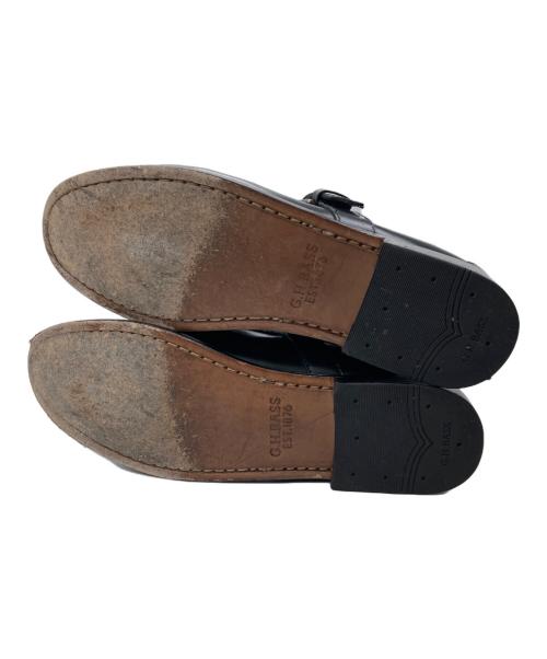 G.H.BASS（ジーエイチバス）G.H.BASS (ジーエイチバス) Mary jane brogue ブラック サイズ:UK6の古着・服飾アイテム