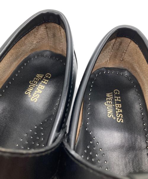 G.H.BASS（ジーエイチバス）G.H.BASS (ジーエイチバス) Mary jane brogue ブラック サイズ:UK6の古着・服飾アイテム