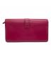 Yves Saint Laurent (イヴサンローラン) Yラインフラップウォレット ピンク：6000円