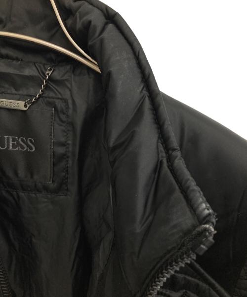 GUESS（ゲス）GUESS (ゲス) 中綿コート ブラック サイズ:Sの古着・服飾アイテム