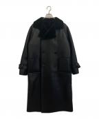 jouetieジュエティ）の古着「リバーシブルコート」｜ブラック