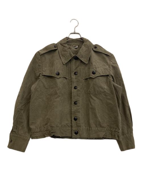 -（-）- (-) アイクジャケット オリーブ サイズ:-の古着・服飾アイテム