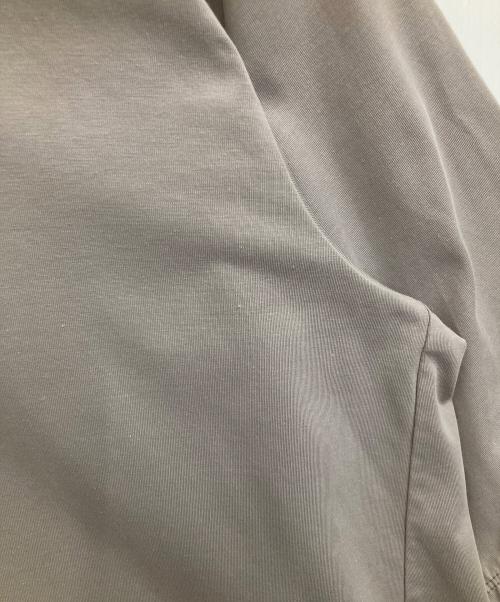 mizuiro-ind（ミズイロインド）mizuiro-ind (ミズイロインド) ワイドカットソー ベージュ サイズ:-の古着・服飾アイテム