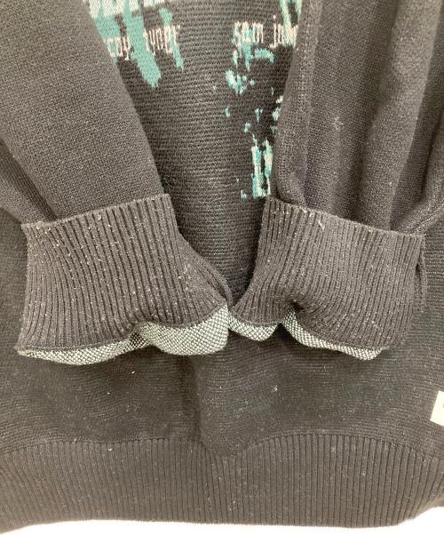 WACKO MARIA（ワコマリア）WACKO MARIA (ワコマリア) bluenote JACQUARD SWEATER ブラック サイズ:XXLの古着・服飾アイテム