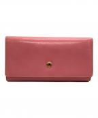 Kate Spadeケイトスペード）の古着「長財布」｜ピンク